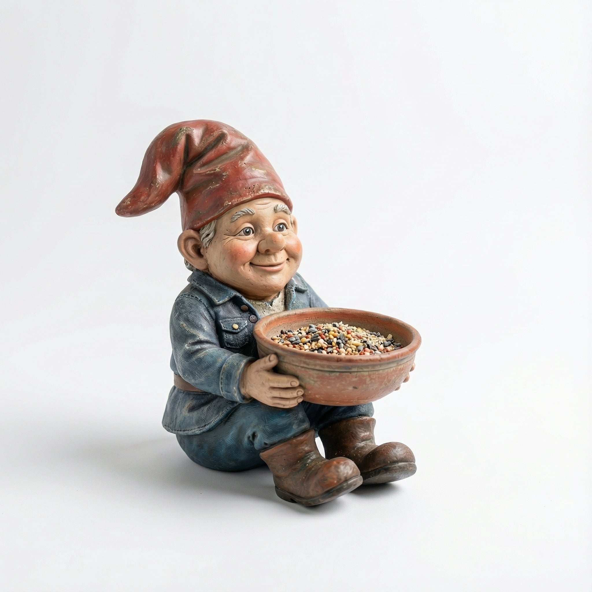 Woodland Gnome Feeder -The Little Gardener of Your Backyard