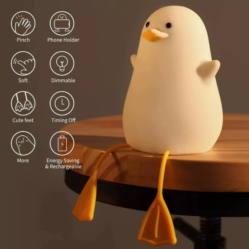 Charming Duck Soft Glow LED Desk Lamp