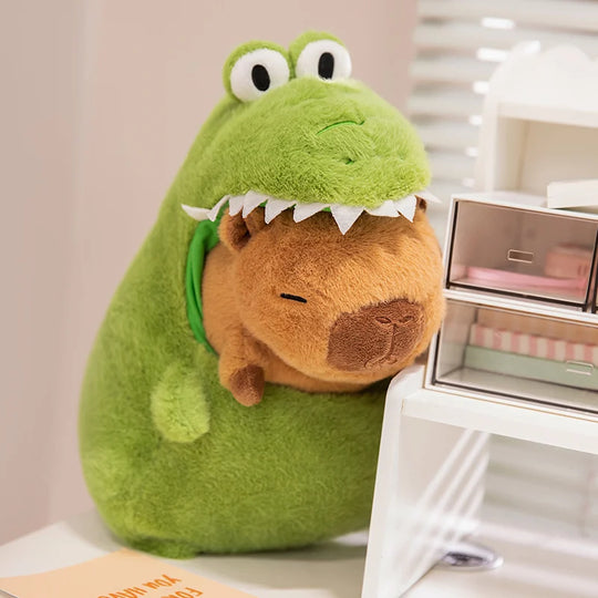 Cutest Dino Capybara Plushie