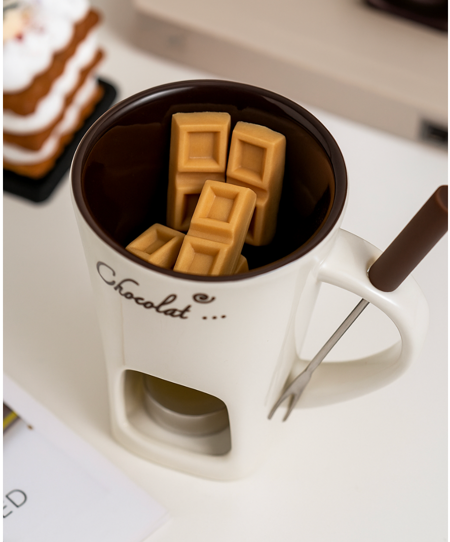 Chocolate Fondue Mug Set