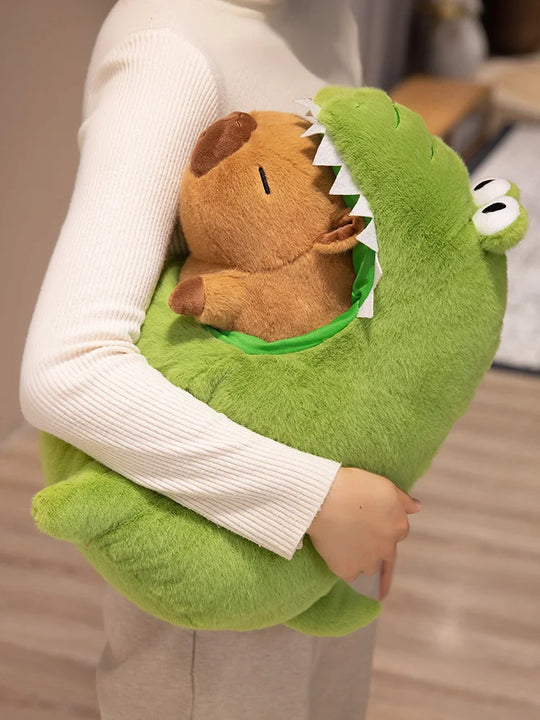 Cutest Dino Capybara Plushie