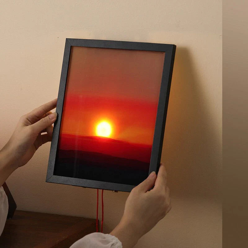 Sunset Time Ambient Art Wall Lamp